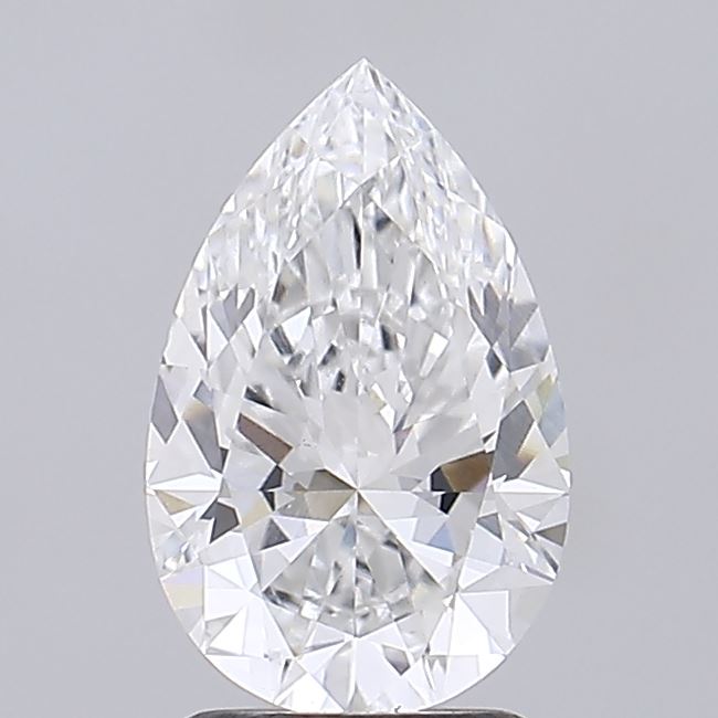 2 Carat Pear Cut Lab Diamond