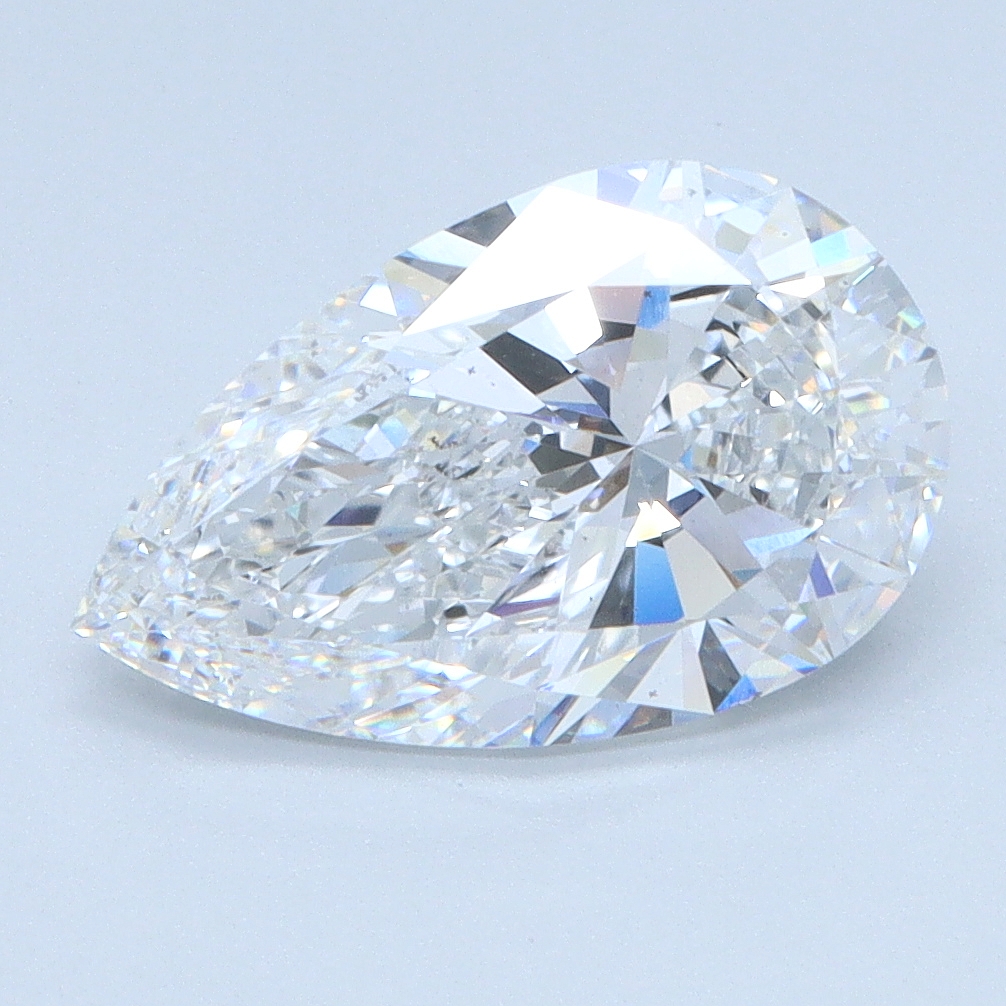 2 Carat Pear Cut Lab Diamond