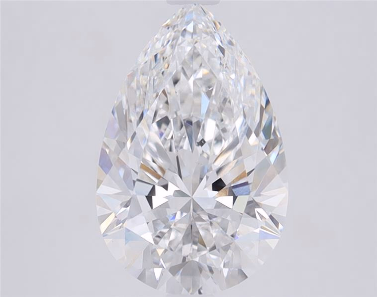 2.58 Carat Pear Cut Lab Diamond