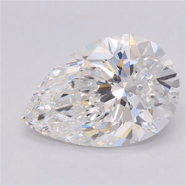 2.51 Carat Pear Cut Lab Diamond