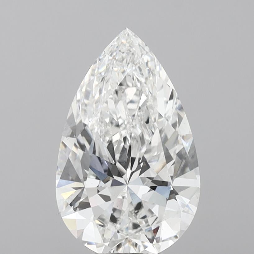 5.06 Carat Pear Cut Lab Diamond