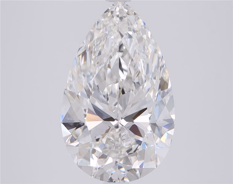 3.44 Carat Pear Cut Lab Diamond
