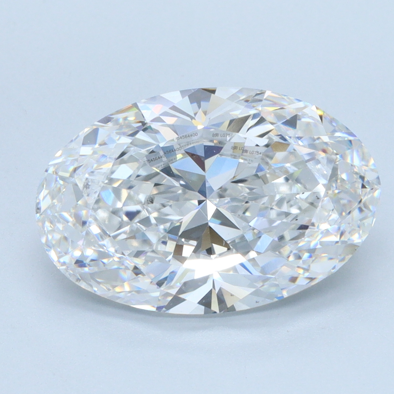 4.5 Carat Oval Cut Lab Diamond