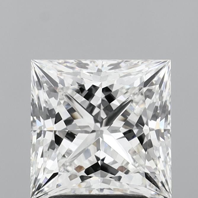 2.55 Carat Princess Cut Lab Diamond