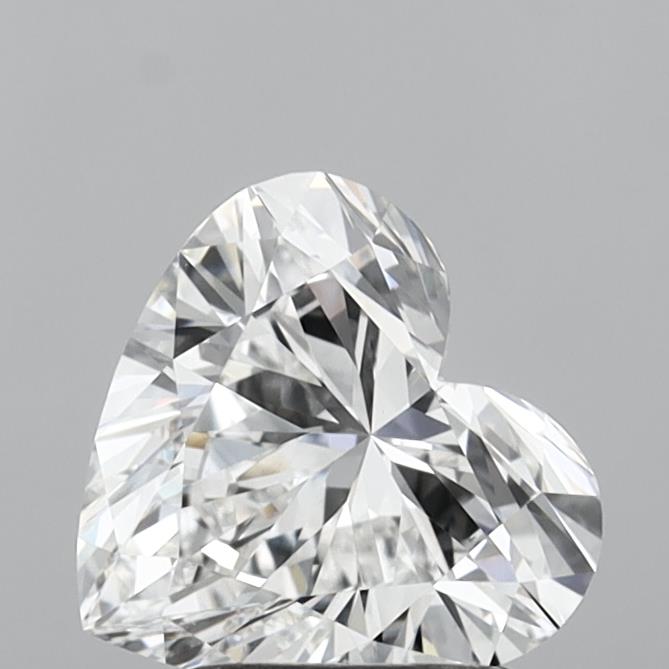 2.03 Carat Heart Cut Lab Diamond