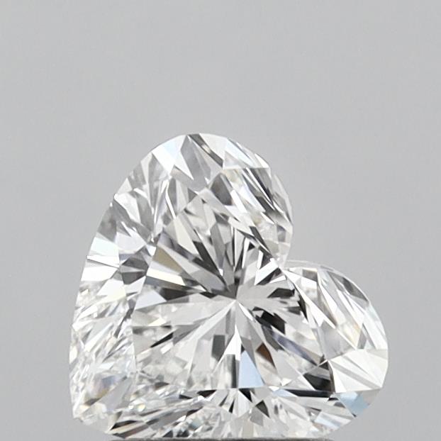 1.3 Carat Heart Cut Lab Diamond