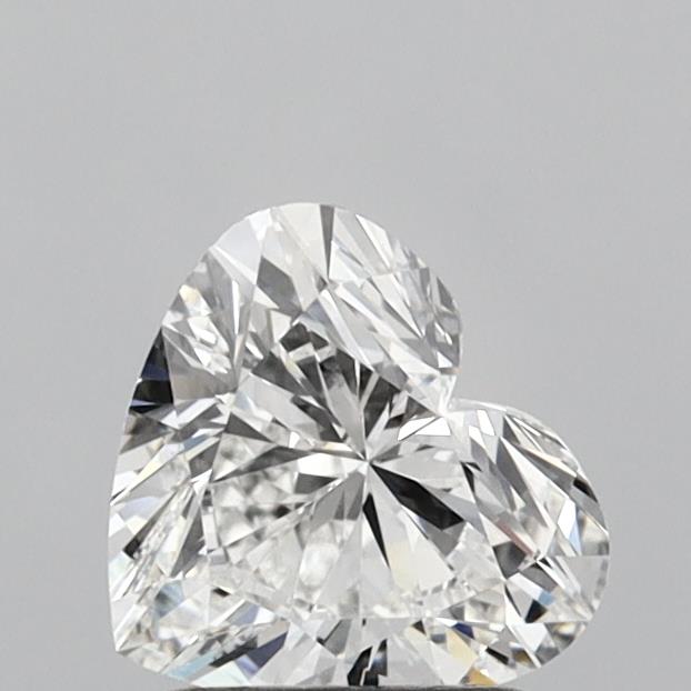 1.26 Carat Heart Cut Lab Diamond