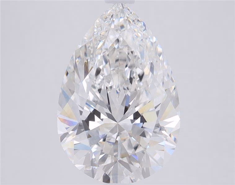 3.48 Carat Pear Cut Lab Diamond