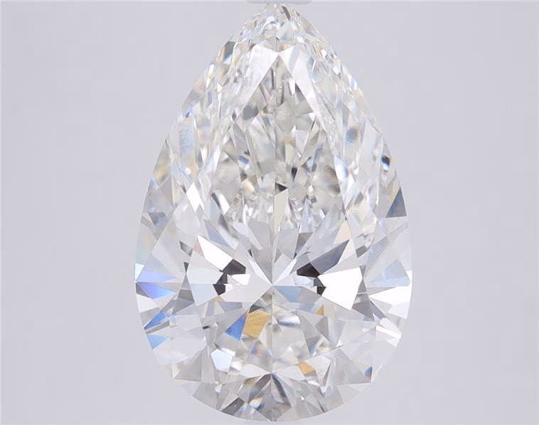 3.42 Carat Pear Cut Lab Diamond