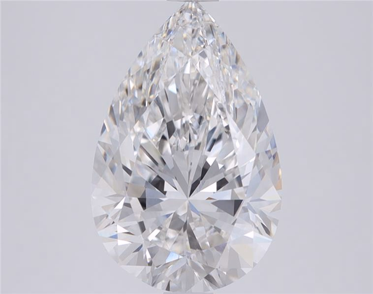 3.33 Carat Pear Cut Lab Diamond