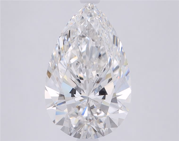 3.52 Carat Pear Cut Lab Diamond