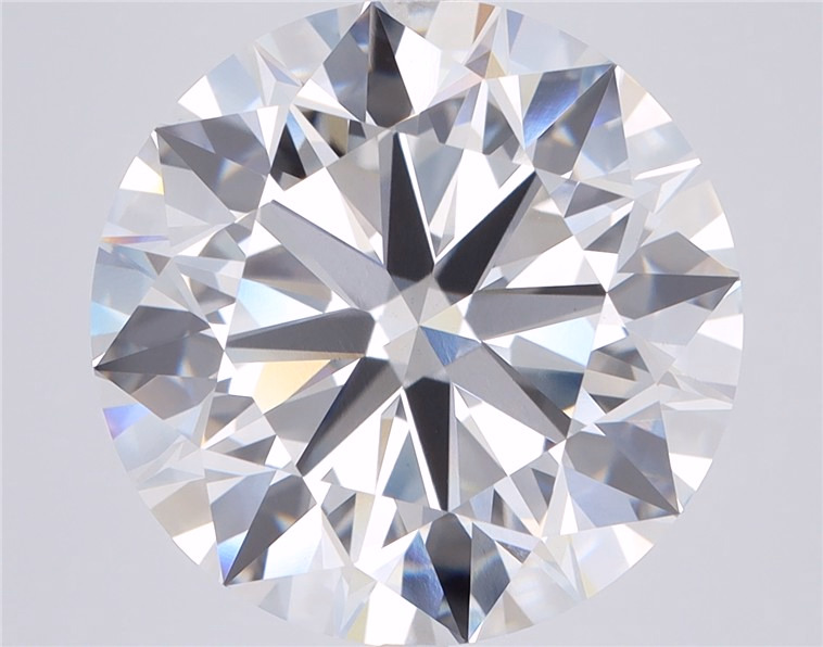 4.04 Carat Round Cut Lab Diamond
