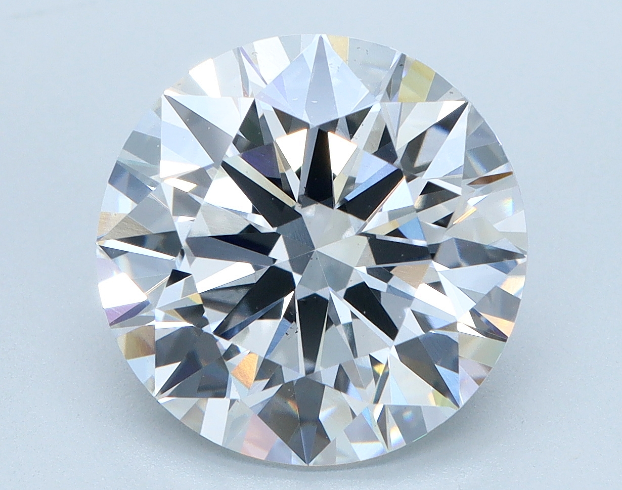 4.47 Carat Round Cut Lab Diamond