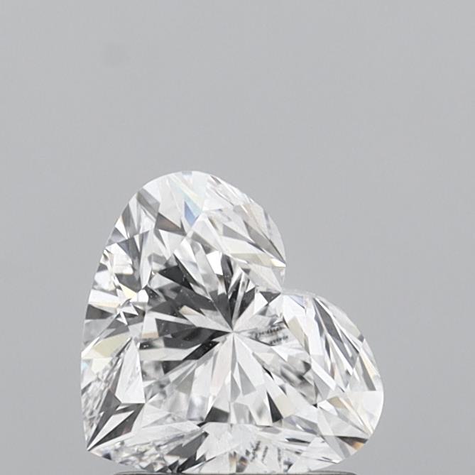 1.36 Carat Heart Cut Lab Diamond