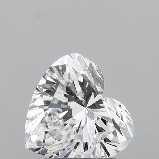 1.41 Carat Heart Cut Lab Diamond