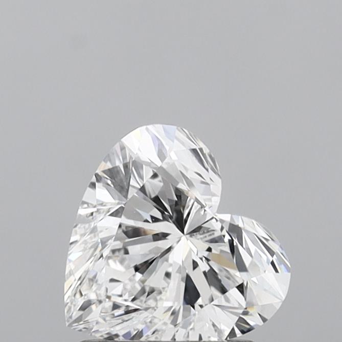 1.34 Carat Heart Cut Lab Diamond