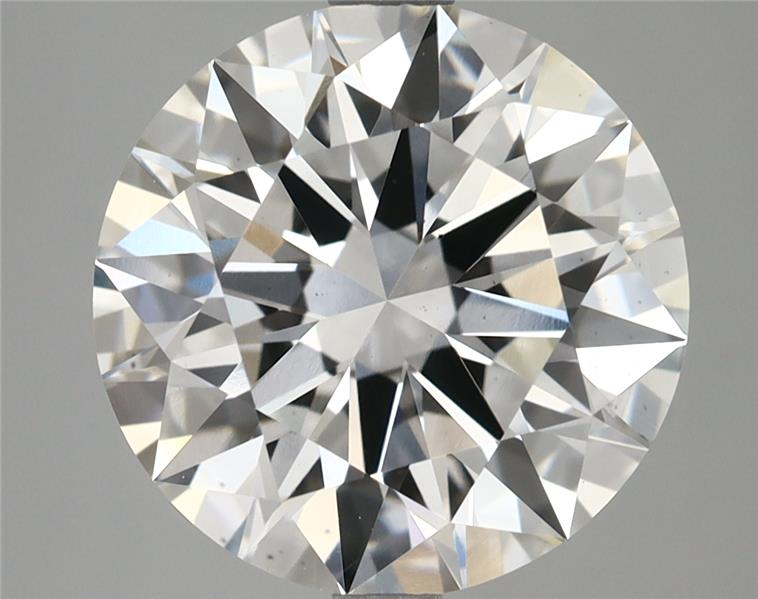 4.53 Carat Round Cut Lab Diamond