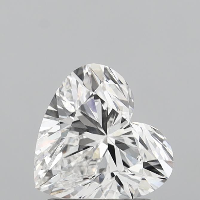 1.51 Carat Heart Cut Lab Diamond