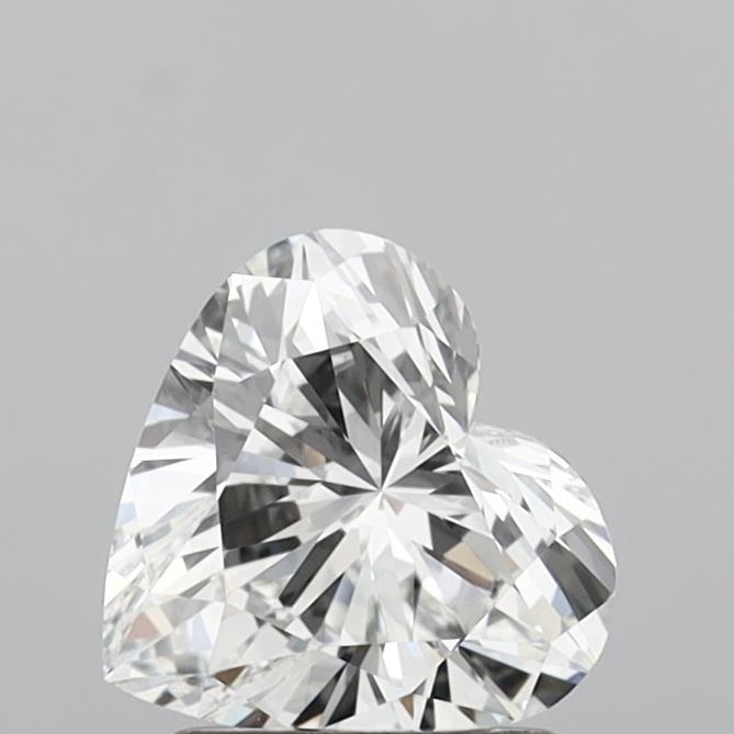 1.51 Carat Heart Cut Lab Diamond