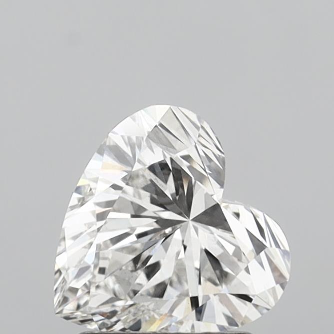 1.51 Carat Heart Cut Lab Diamond