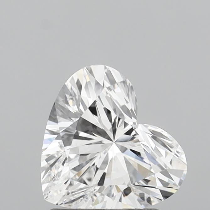 1.5 Carat Heart Cut Lab Diamond
