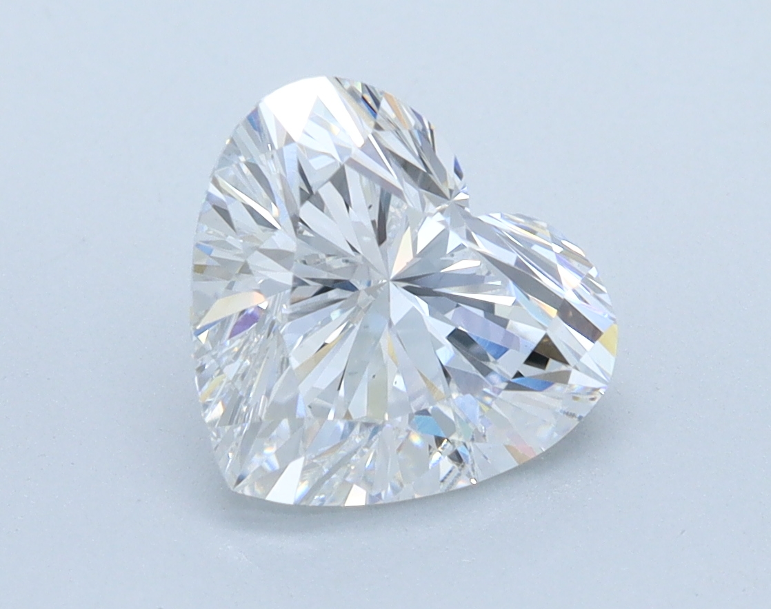 1.74 Carat Heart Cut Lab Diamond