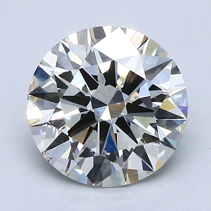 1.59 Carat Round Cut Lab Diamond