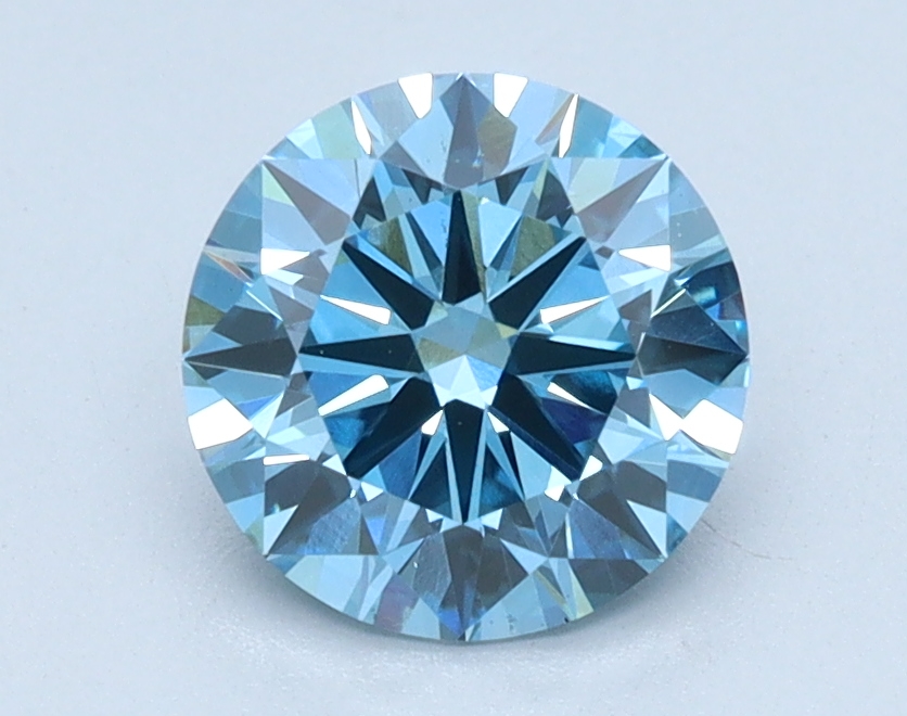 1 Carat Round Cut Lab Diamond