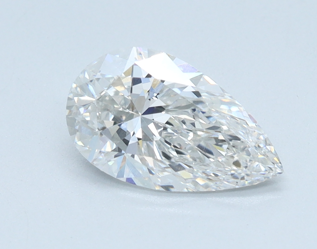 1.07 Carat Pear Cut Lab Diamond