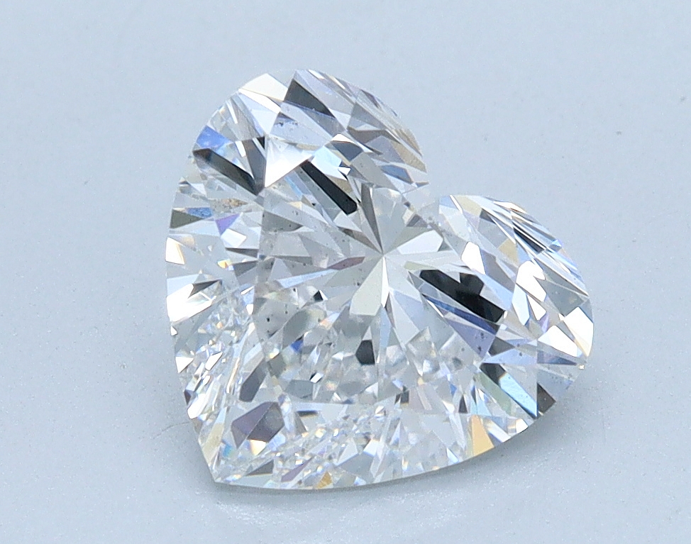 1.45 Carat Heart Cut Lab Diamond