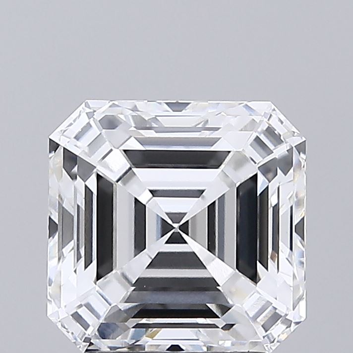 2.67 Carat Asscher Cut Lab Diamond