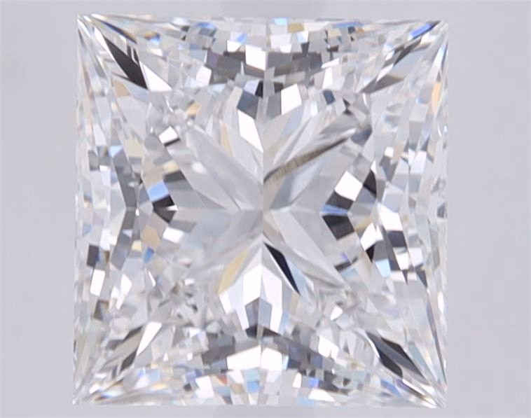 2.71 Carat Princess Cut Lab Diamond