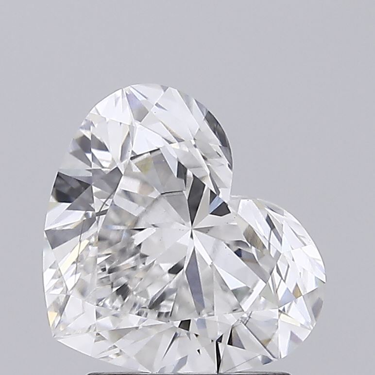 2.03 Carat Heart Cut Lab Diamond