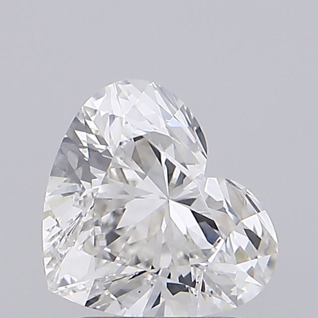 1.59 Carat Heart Cut Lab Diamond