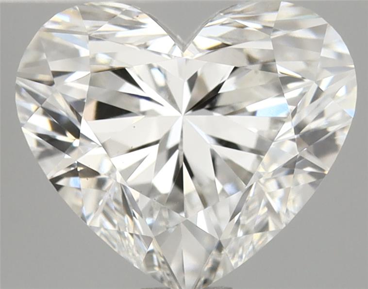 1.63 Carat Heart Cut Lab Diamond