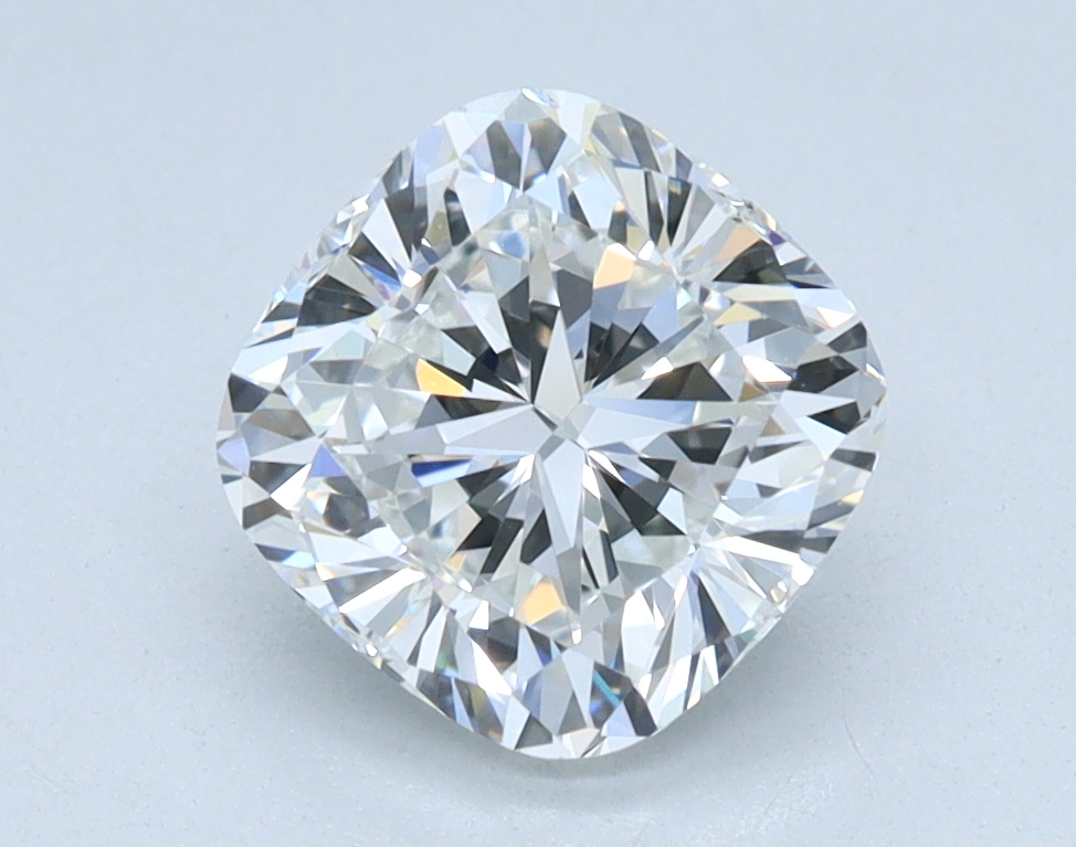 1.59 Carat Cushion Cut Lab Diamond