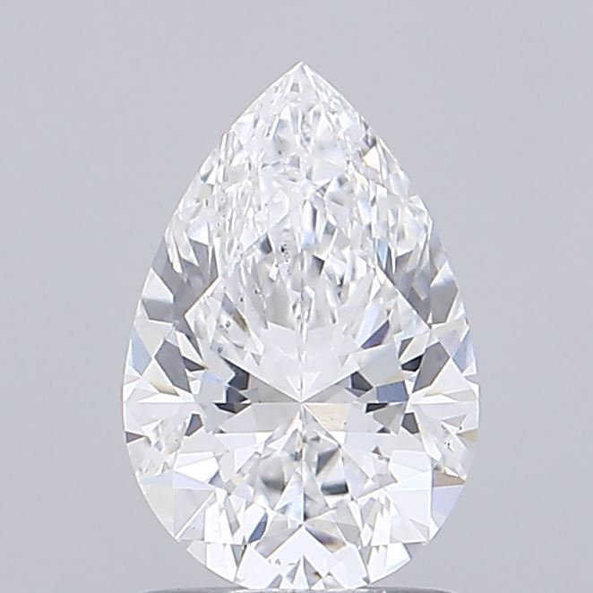 1.37 Carat Pear Cut Lab Diamond