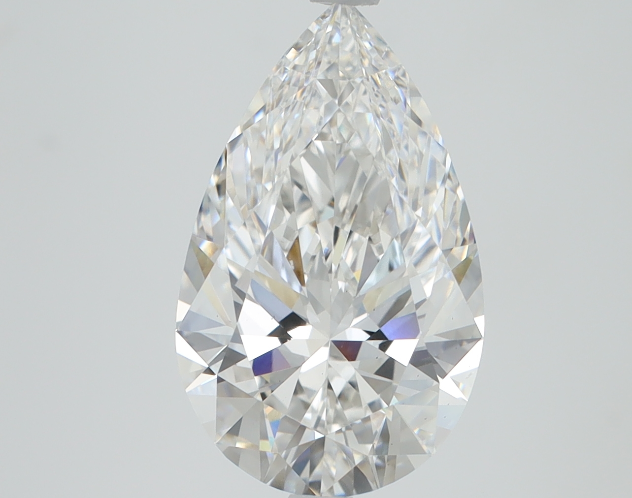 3.58 Carat Pear Cut Lab Diamond