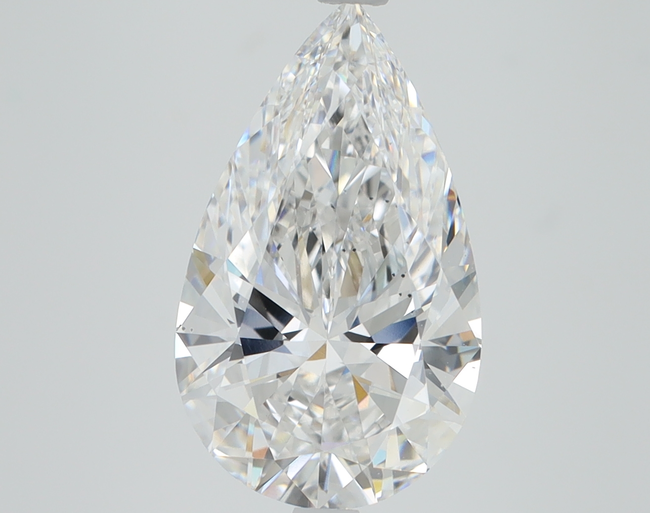 3.54 Carat Pear Cut Lab Diamond