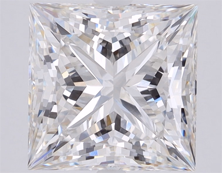 2.5 Carat Princess Cut Lab Diamond