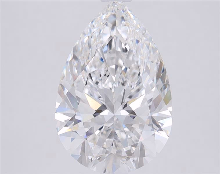 3.56 Carat Pear Cut Lab Diamond