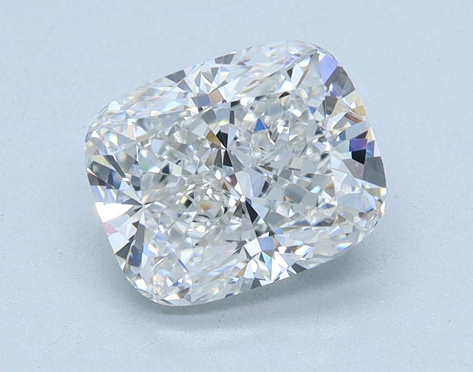 1.53 Carat Cushion Cut Lab Diamond