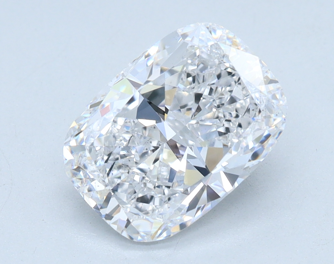 2.19 Carat Cushion Cut Lab Diamond