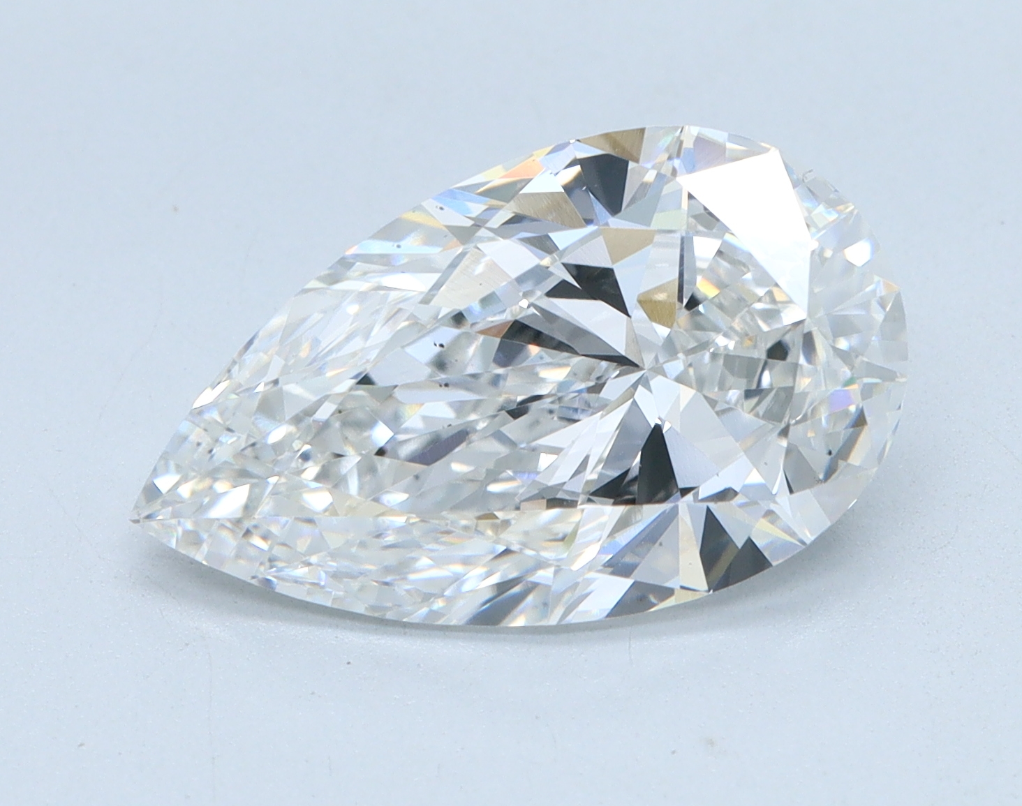 3.53 Carat Pear Cut Lab Diamond