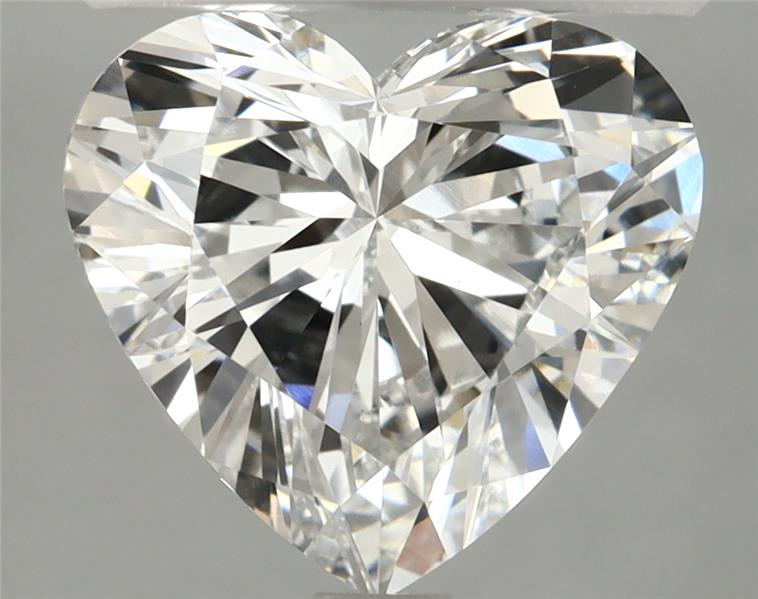 1.33 Carat Heart Cut Lab Diamond