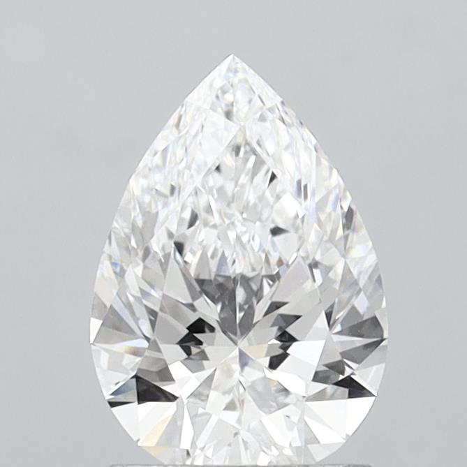 1.5 Carat Pear Cut Lab Diamond
