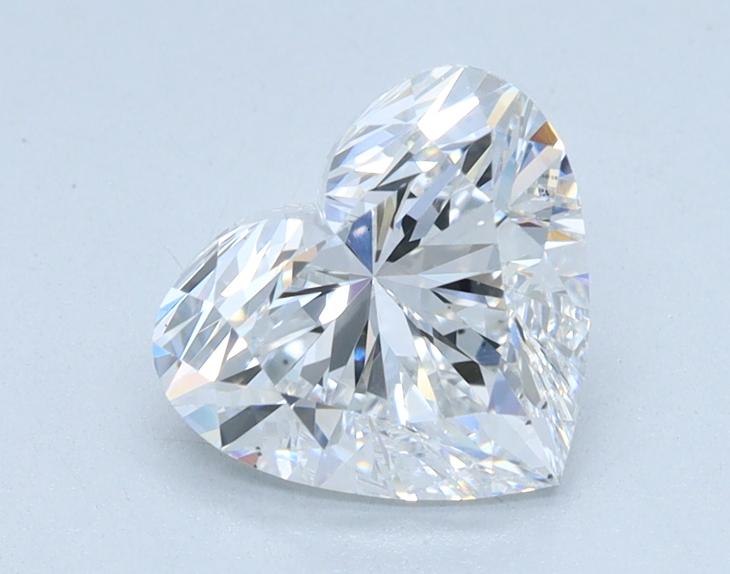 1.86 Carat Heart Cut Lab Diamond