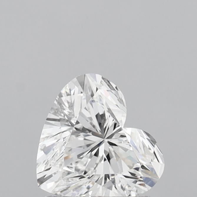 1.25 Carat Heart Cut Lab Diamond