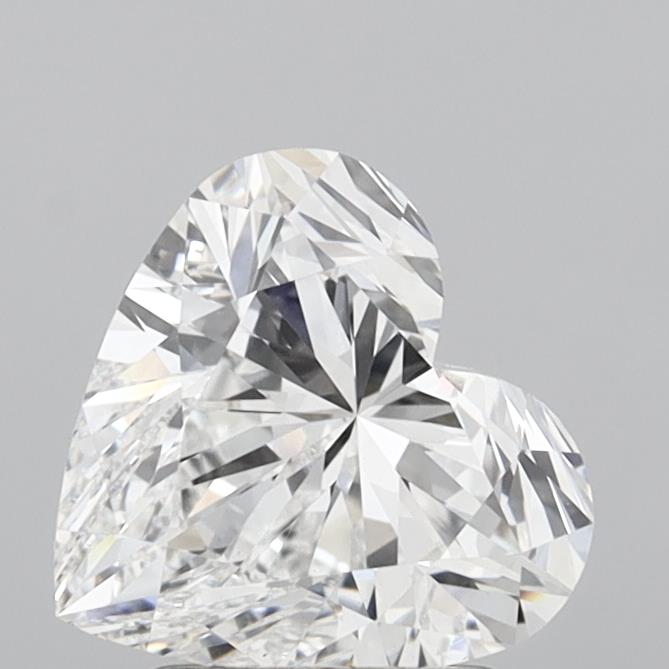 2.5 Carat Heart Cut Lab Diamond