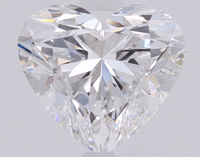 1.55 Carat Heart Cut Lab Diamond